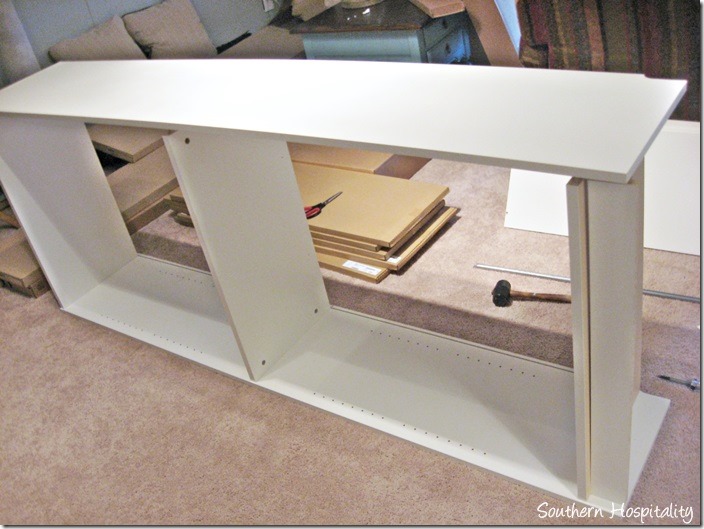 Putting Together Ikea Billy Bookcase, Ikea Billy Bookcase Instructions