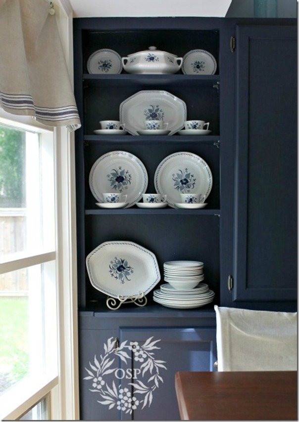 kitchen dish storage cabinet