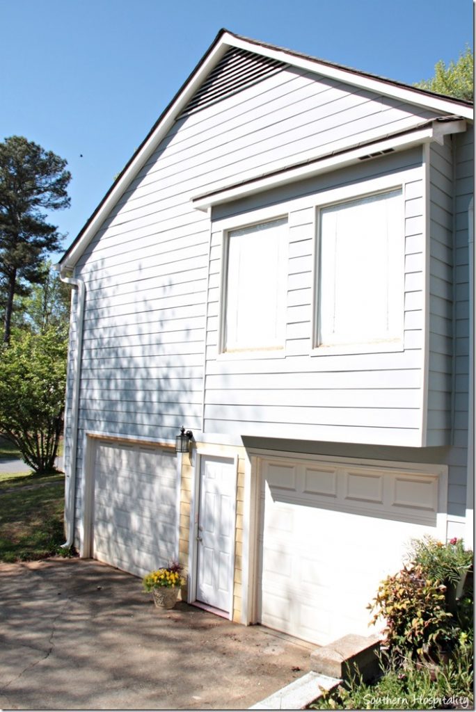 garage side of house