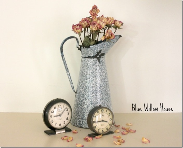 Dried-roses-3-French-water-Pitcher blue willow house