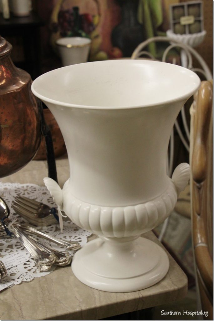 white wedgewood urn