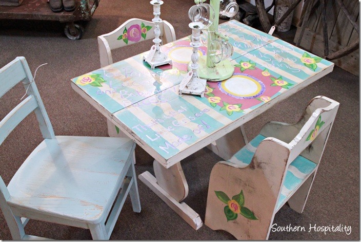sew knot childrens table