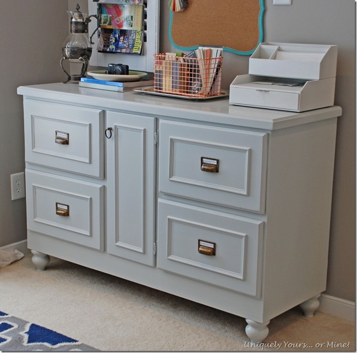 painted credenza