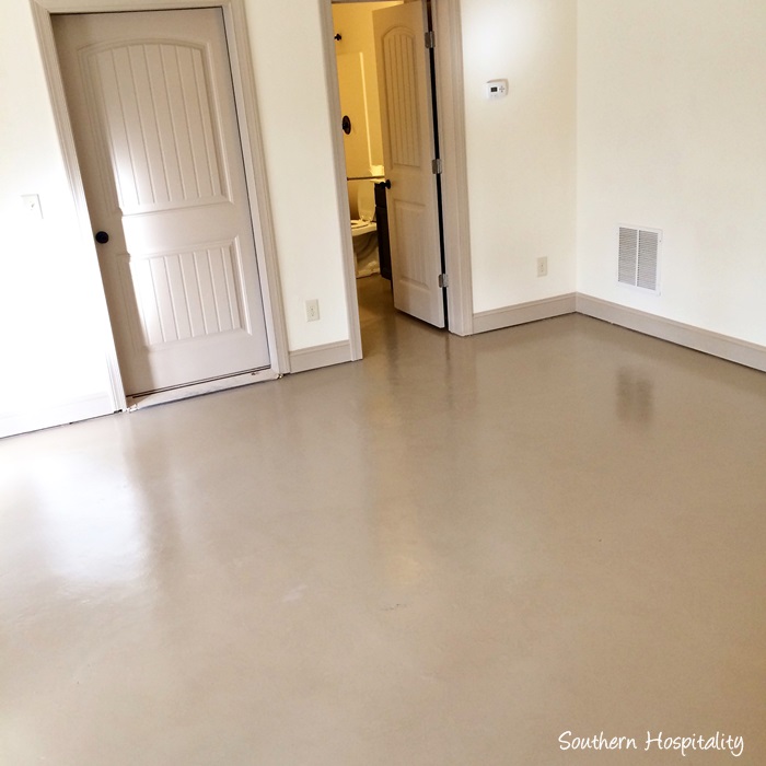 How To Paint a Concrete Floor Southern Hospitality