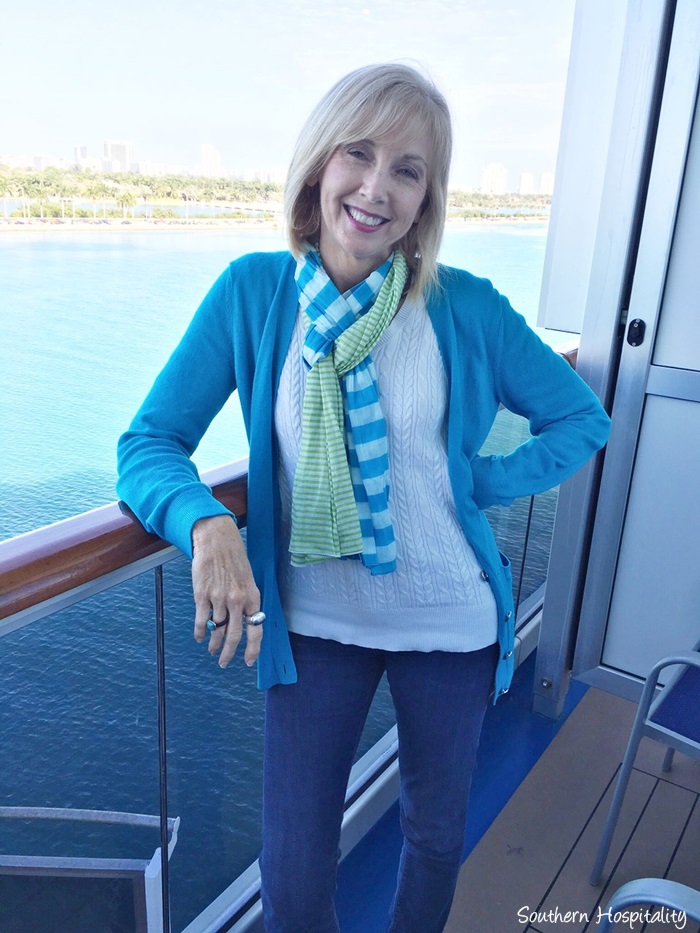 Fashion over 50: Cruise Ready Outfit - Southern Hospitality