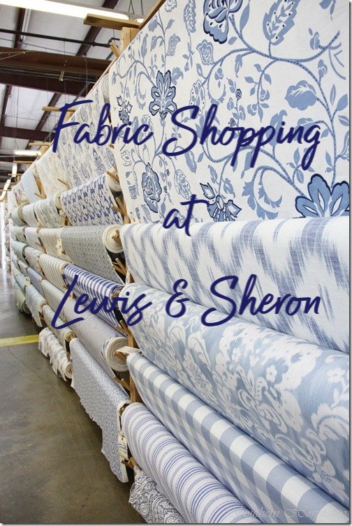 Fabric Shopping at Lewis & Sheron