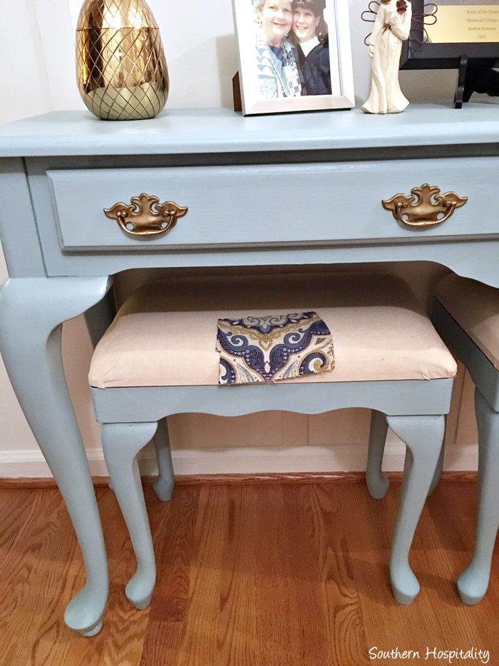 painted console table