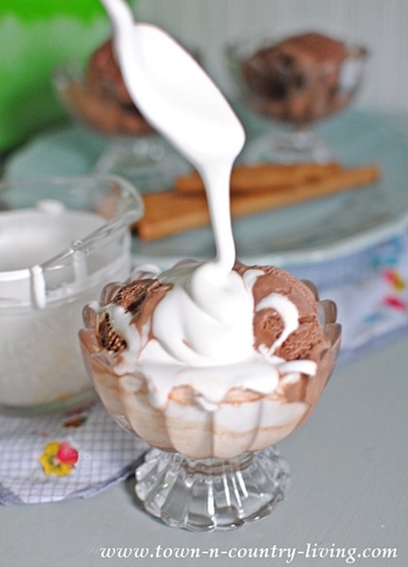 Chocolate-Ice-Cream-Marshmallow-Sauce