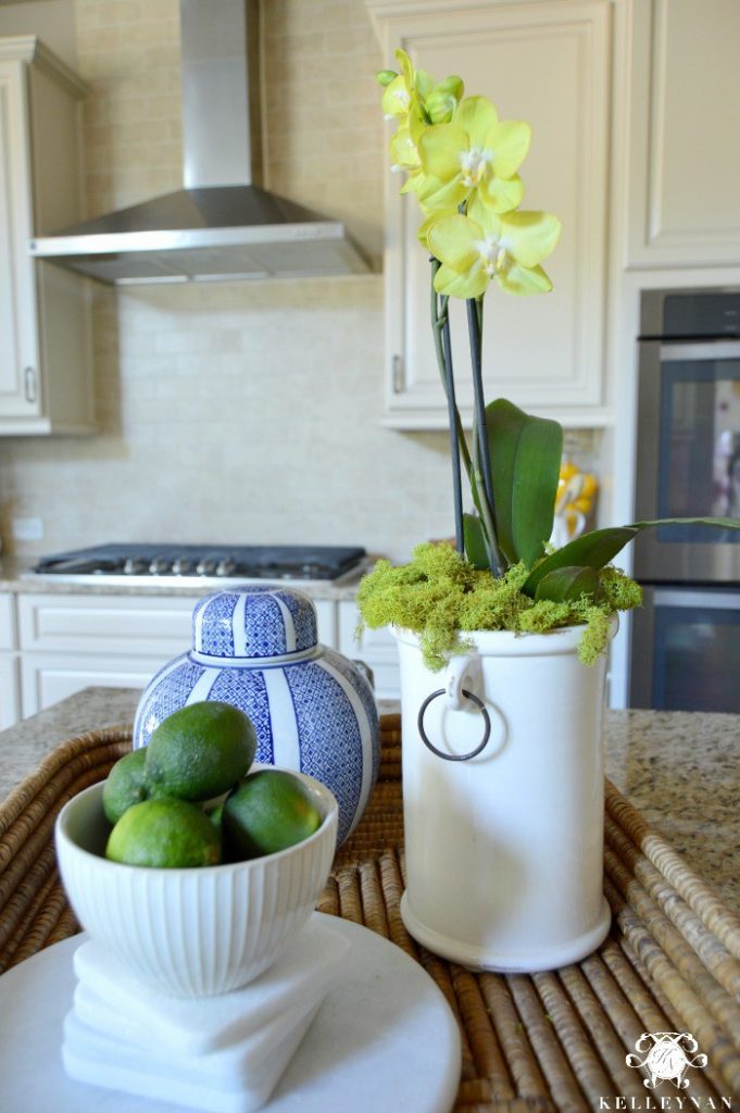 Kitchen-Vignette-with-Orchid