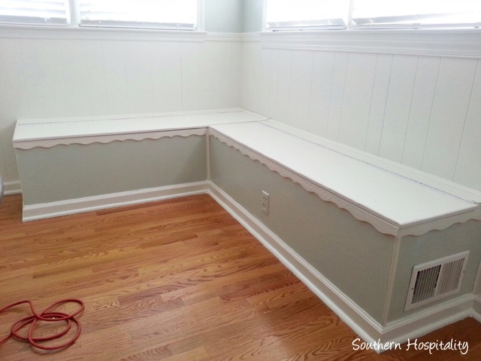 Kitchen Updates In The 1950 S Kitchen Southern Hospitality   Kitchen Banquette001 