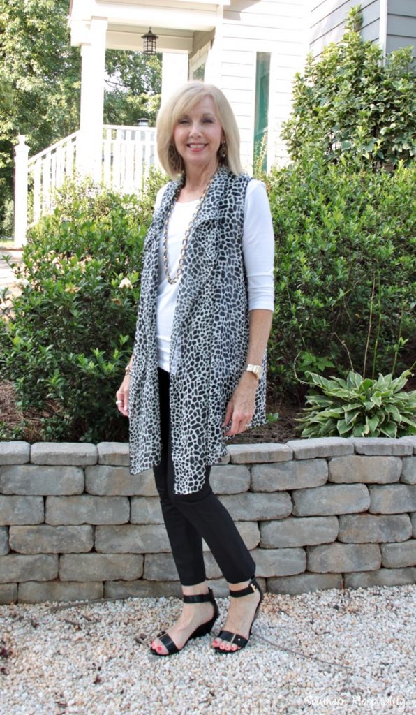 Fashion over 50: Covered Perfectly Vest - Southern Hospitality