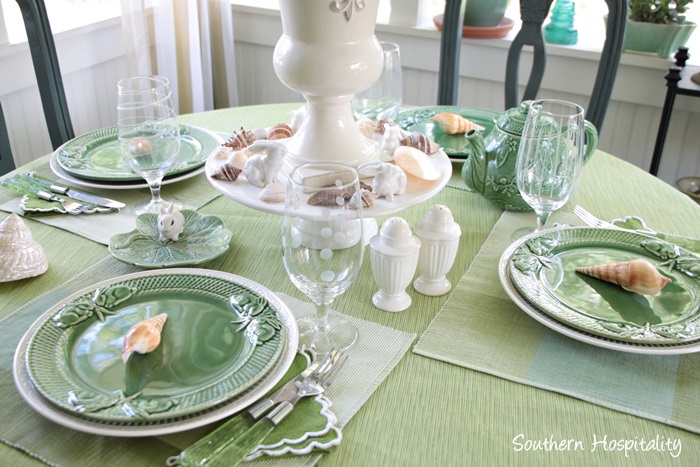 summer table green016