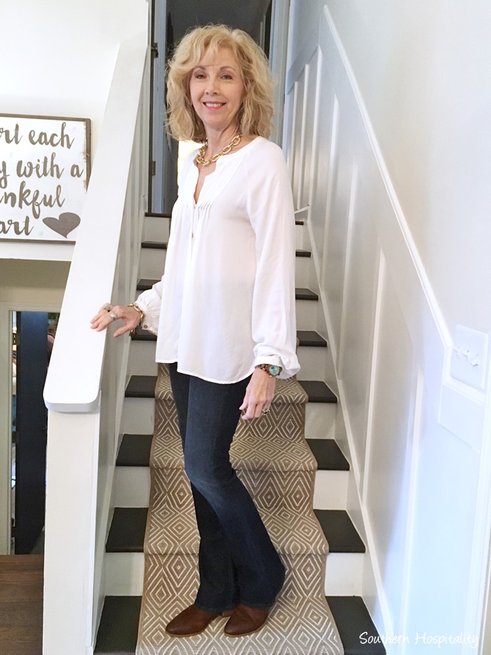 Fashion over 50: More Casual with Faux Fur - Southern Hospitality