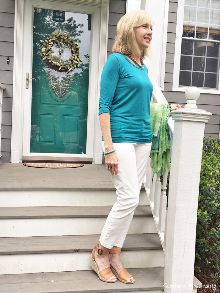 Fashion over 50: Spring Comfort Top - Southern Hospitality