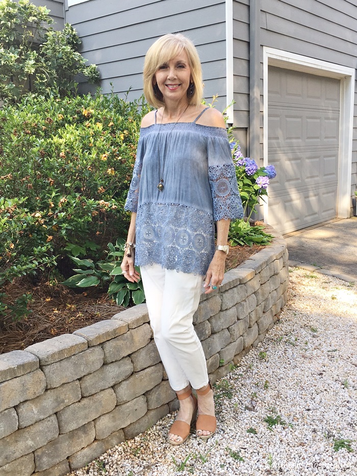 Is Off-the-Shoulder Style Appropriate After 50?