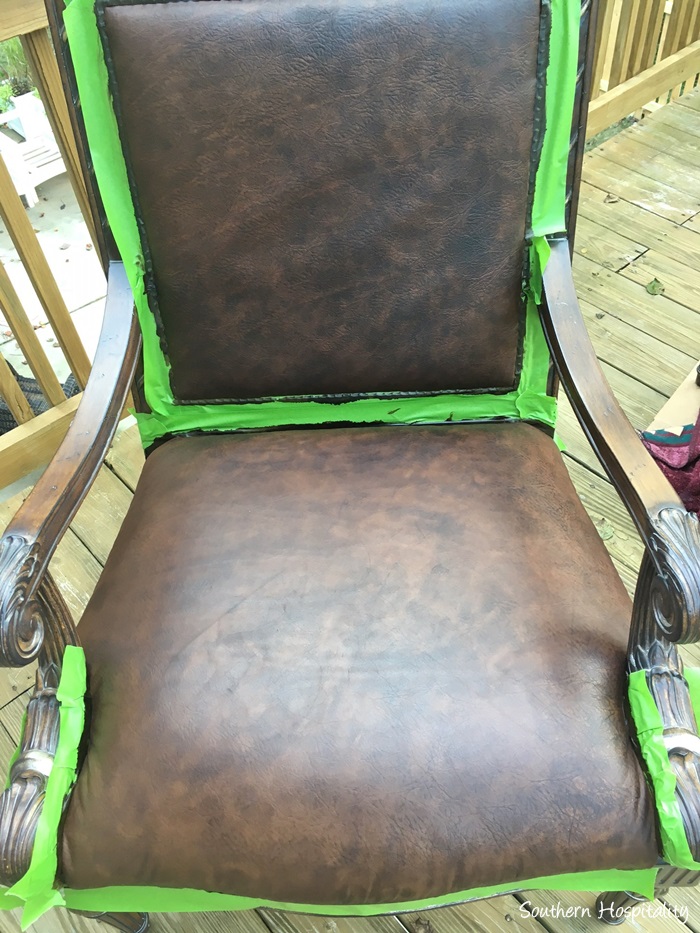 How to Dye Leather Chairs - Southern Hospitality