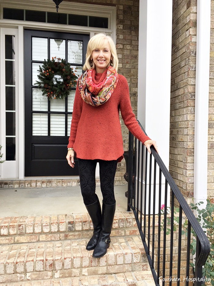 Fashion over 50: Dress and Boots - Southern Hospitality