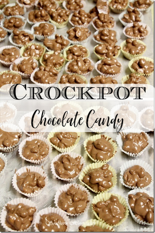 Crockpot chocolate candy
