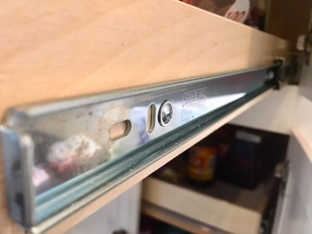 Installing Sliding Shelves in a Pantry