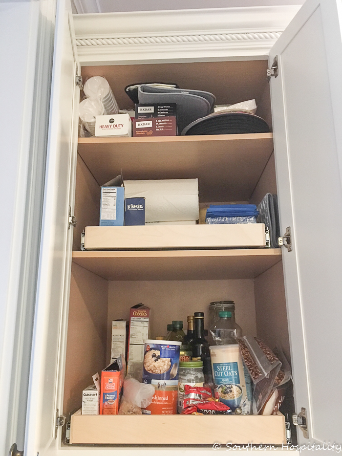 Installing Sliding Shelves In A Pantry, Install Cabinet Pull Out Shelves