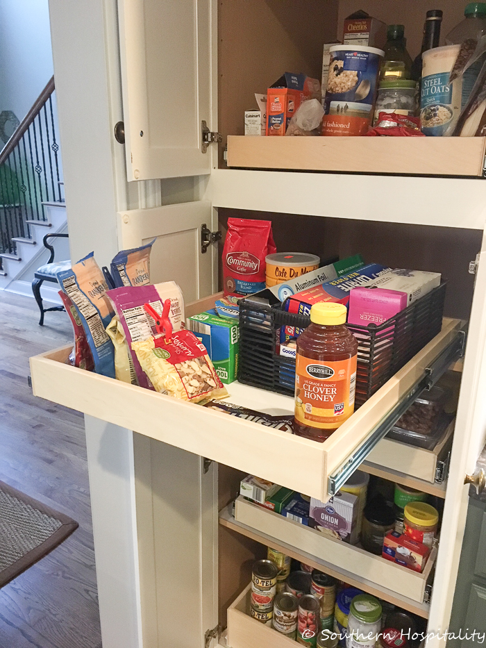 Installing Sliding Shelves in a Pantry