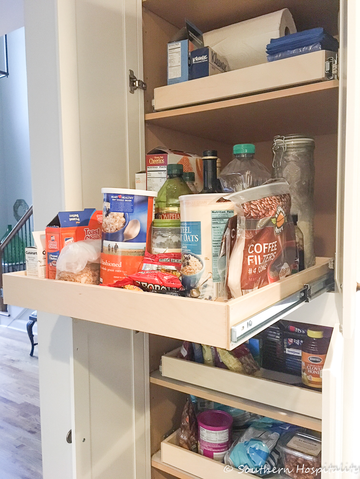 Pantry Glide-Out Shelves