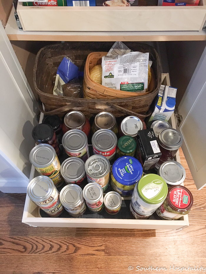 Installing Sliding Shelves in a Pantry - Southern Hospitality