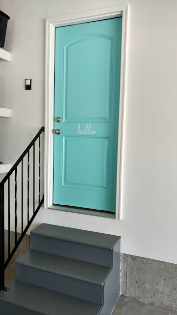 Painting Interior Doors with steps