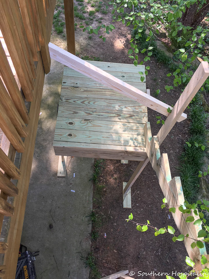 Adding Stairs to a Deck