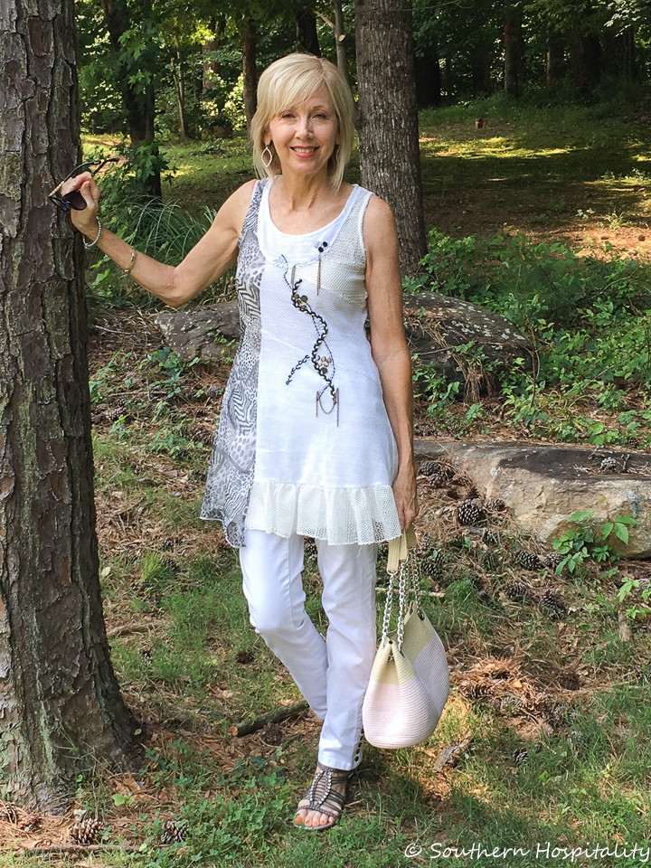 Fashion over 50: White Casual Wear - Southern Hospitality