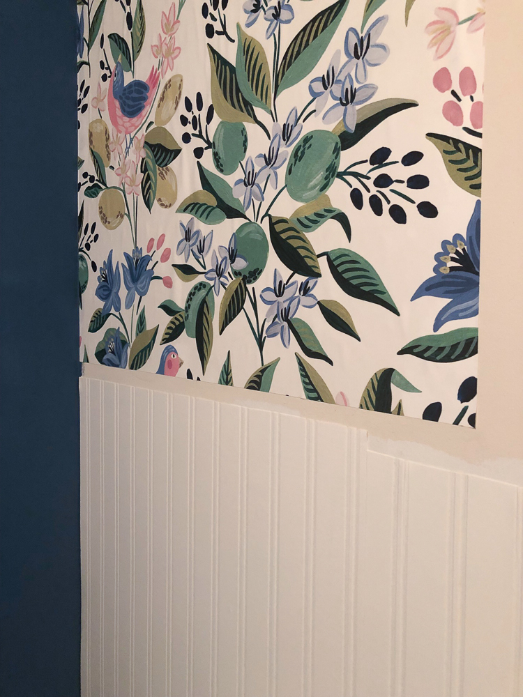 How to Apply Beadboard Wallpaper  Sondra Lyn at Home