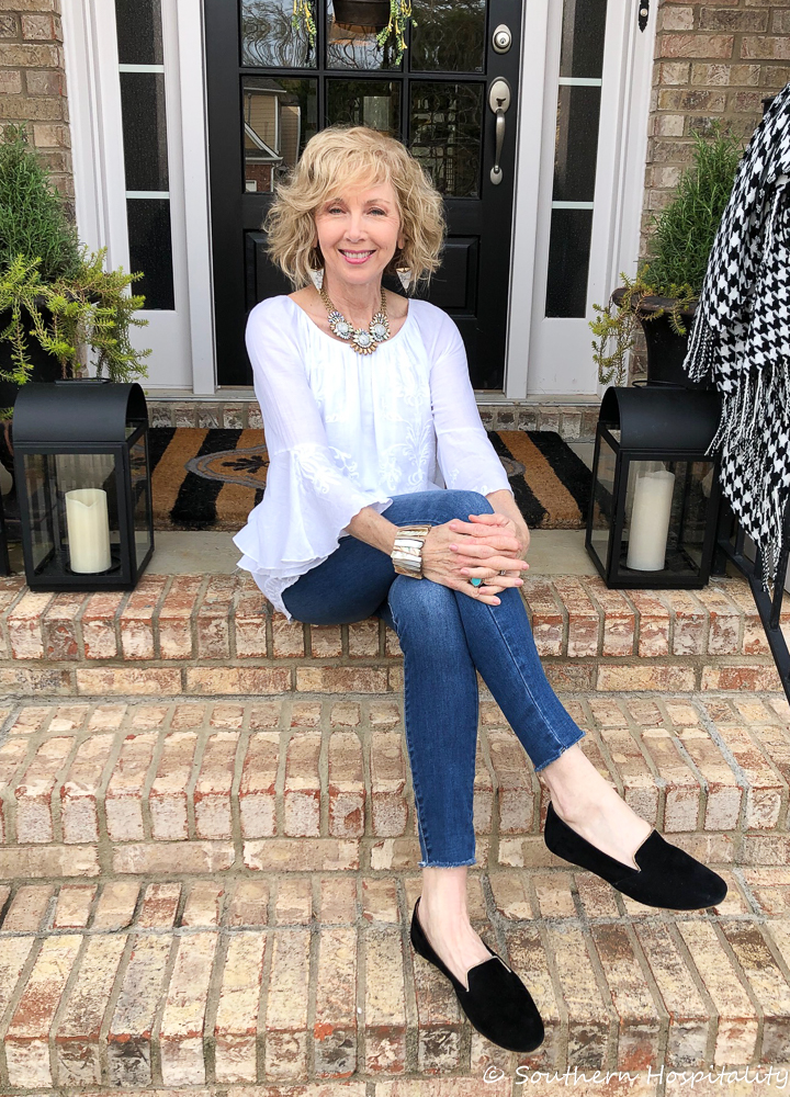 Fashion over 50: Date Night Casual Jeans - Southern Hospitality