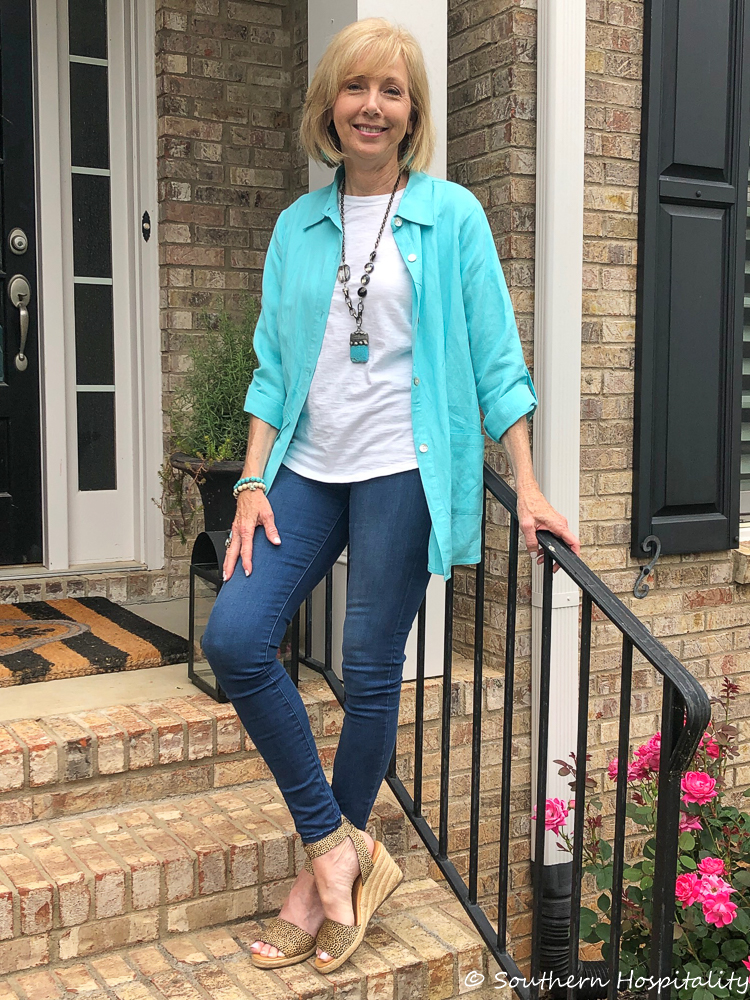 Fashion over 50: Mott & Bow Jeans - Southern Hospitality