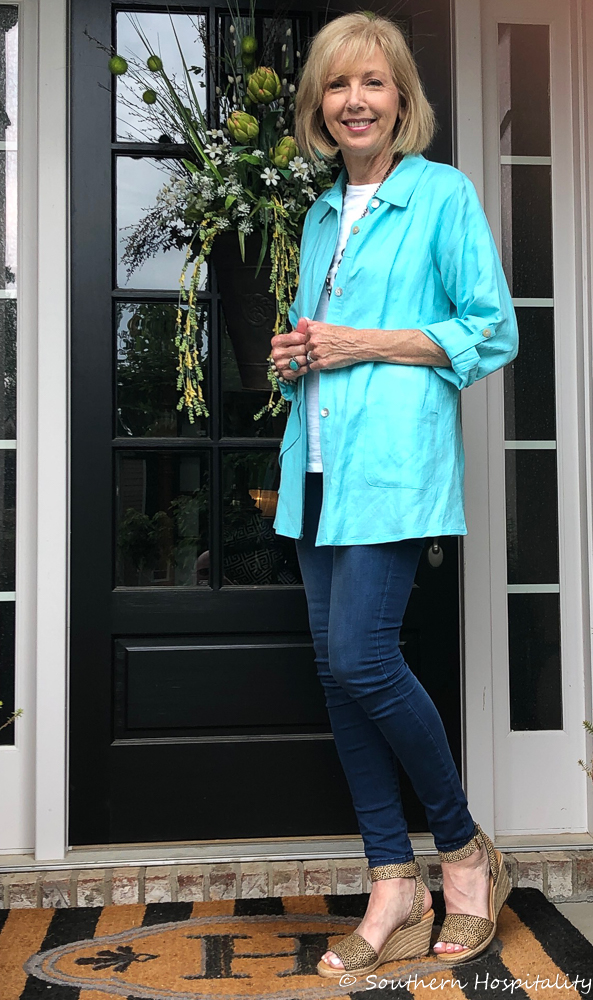 Fashion over 50: Mott & Bow Jeans - Southern Hospitality