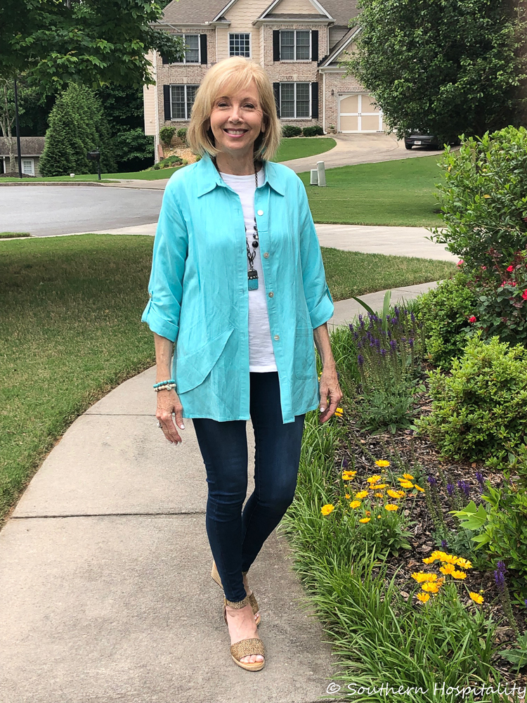 Fashion over 50: Mott & Bow Jeans - Southern Hospitality