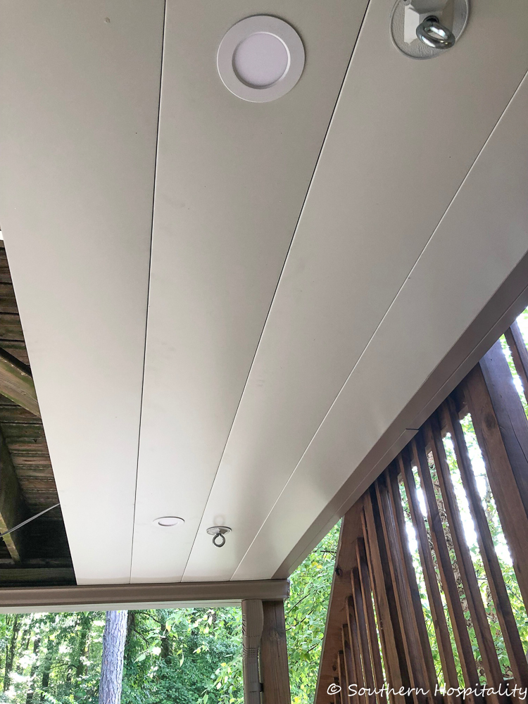 Under Deck Ceiling System Install, Under Deck Ceiling Material