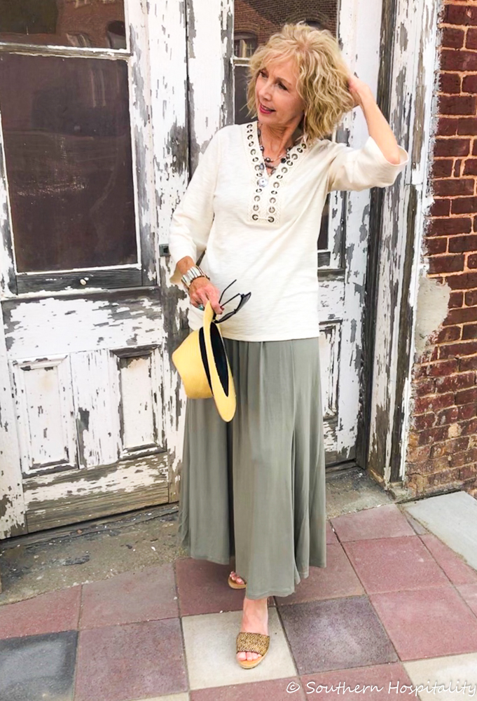 STYLING A CHICOS FALL TRANSITION LOOK WITH SEA SALT JEANS - 50 IS NOT OLD -  A Fashion And Beauty Blog For Women Over 50