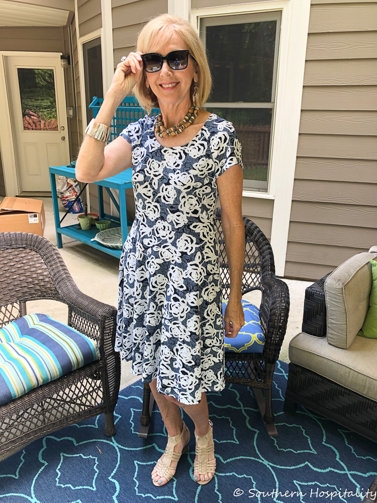 Fashion over 50: Cool Summer Dress - Southern Hospitality