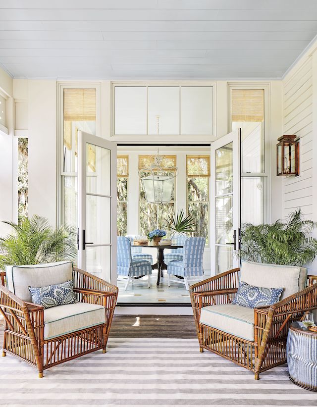 southern living idea house porch outdoor decorating