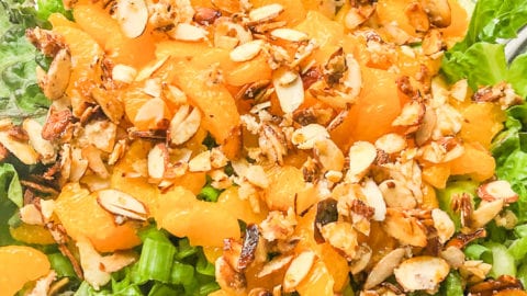 mandarin orange almond salad dressing Mandarin Almond Salad
