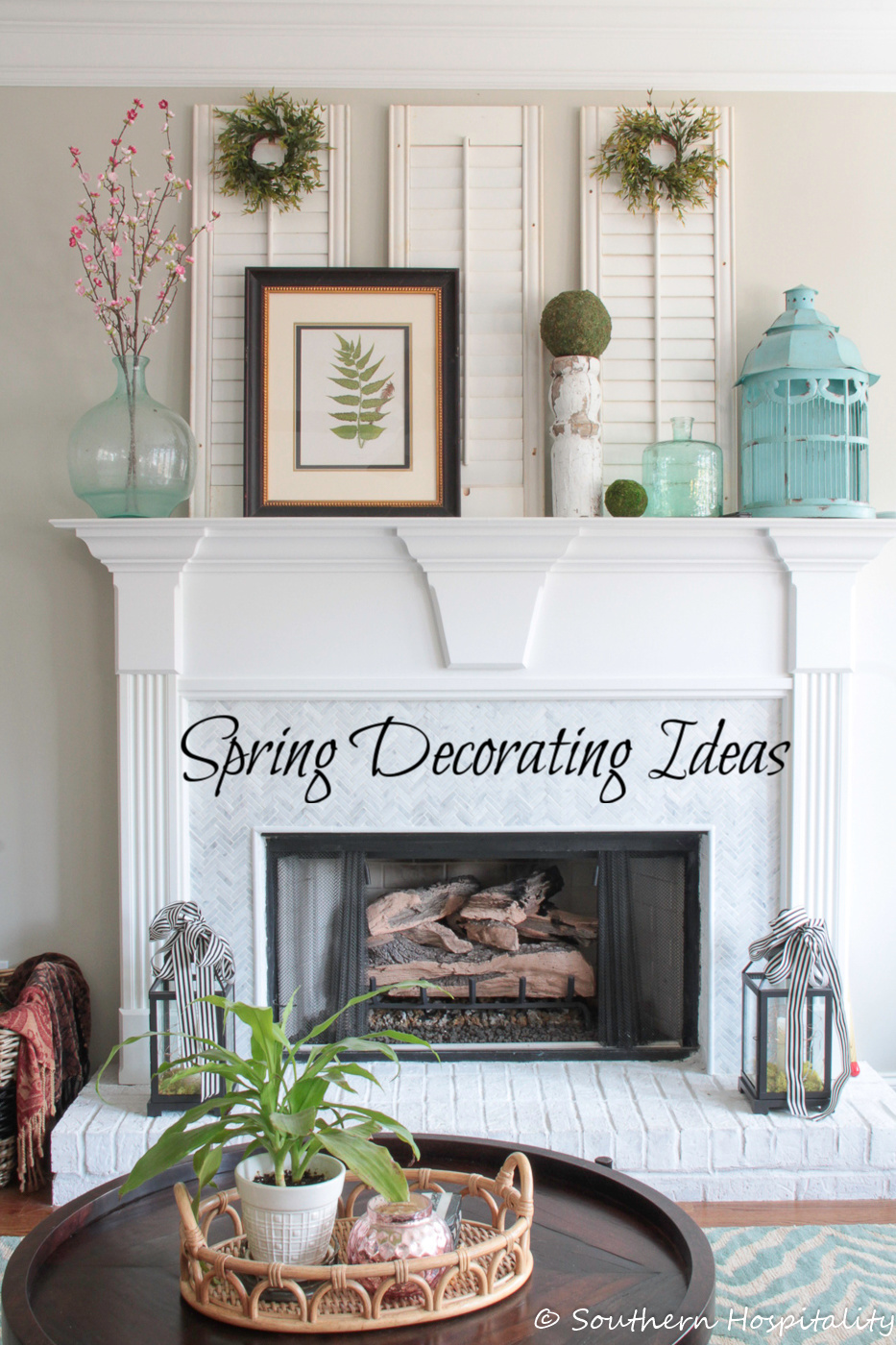 Simple Spring Decorating Ideas - House by Hoff