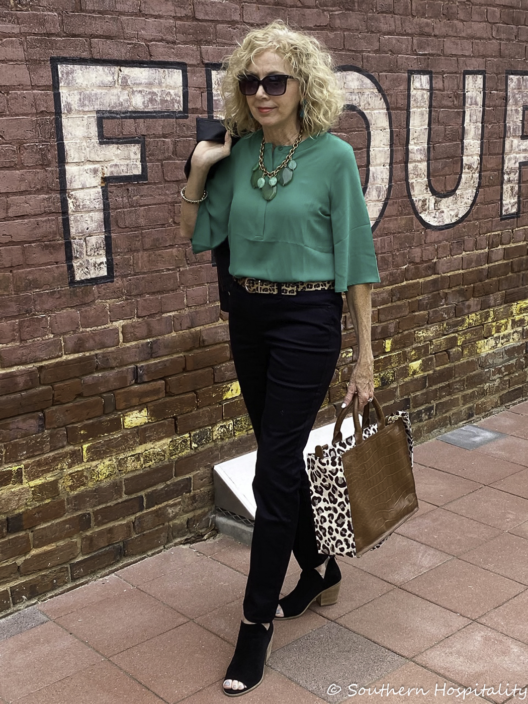 Fashion over 50: Fall Jewel Tones with Chico's - Southern Hospitality