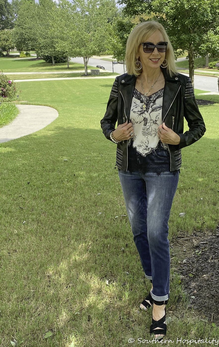 Fashion Over 50 Jeans Styled 3 Ways Southern Hospitality