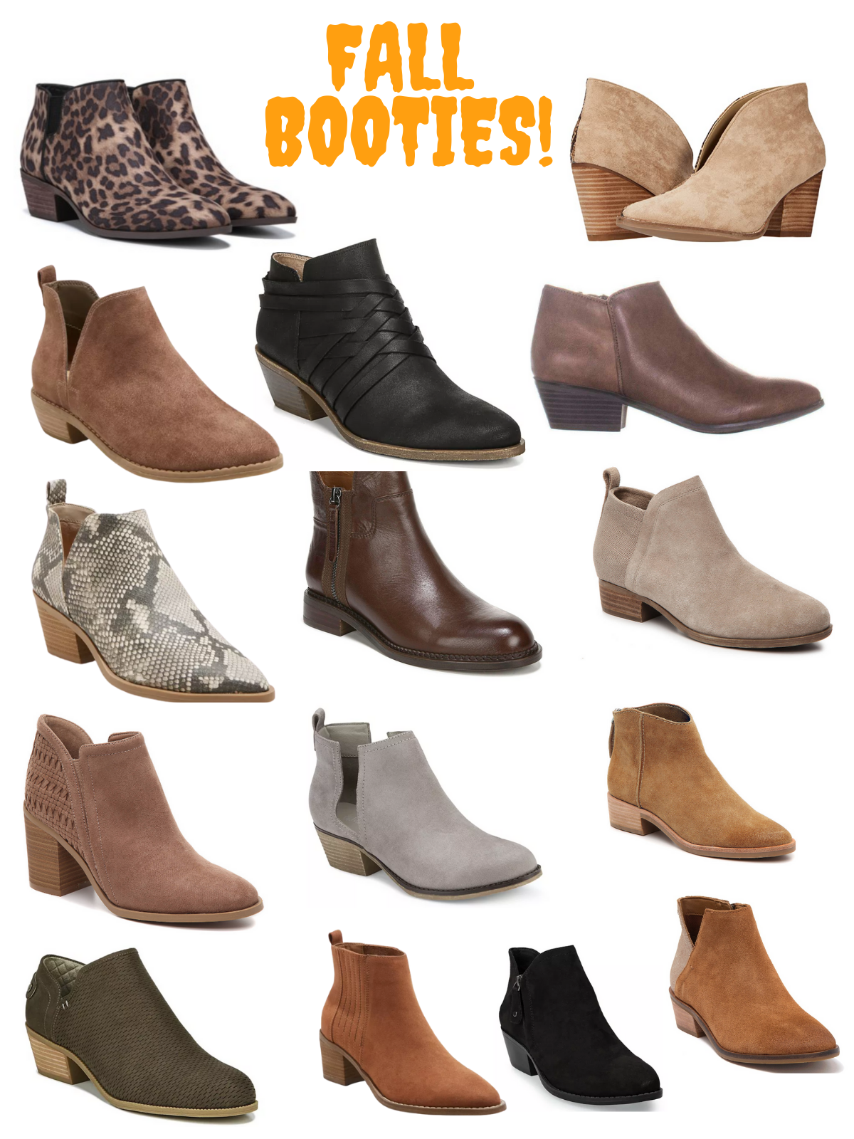 Fall best sale booties 2020