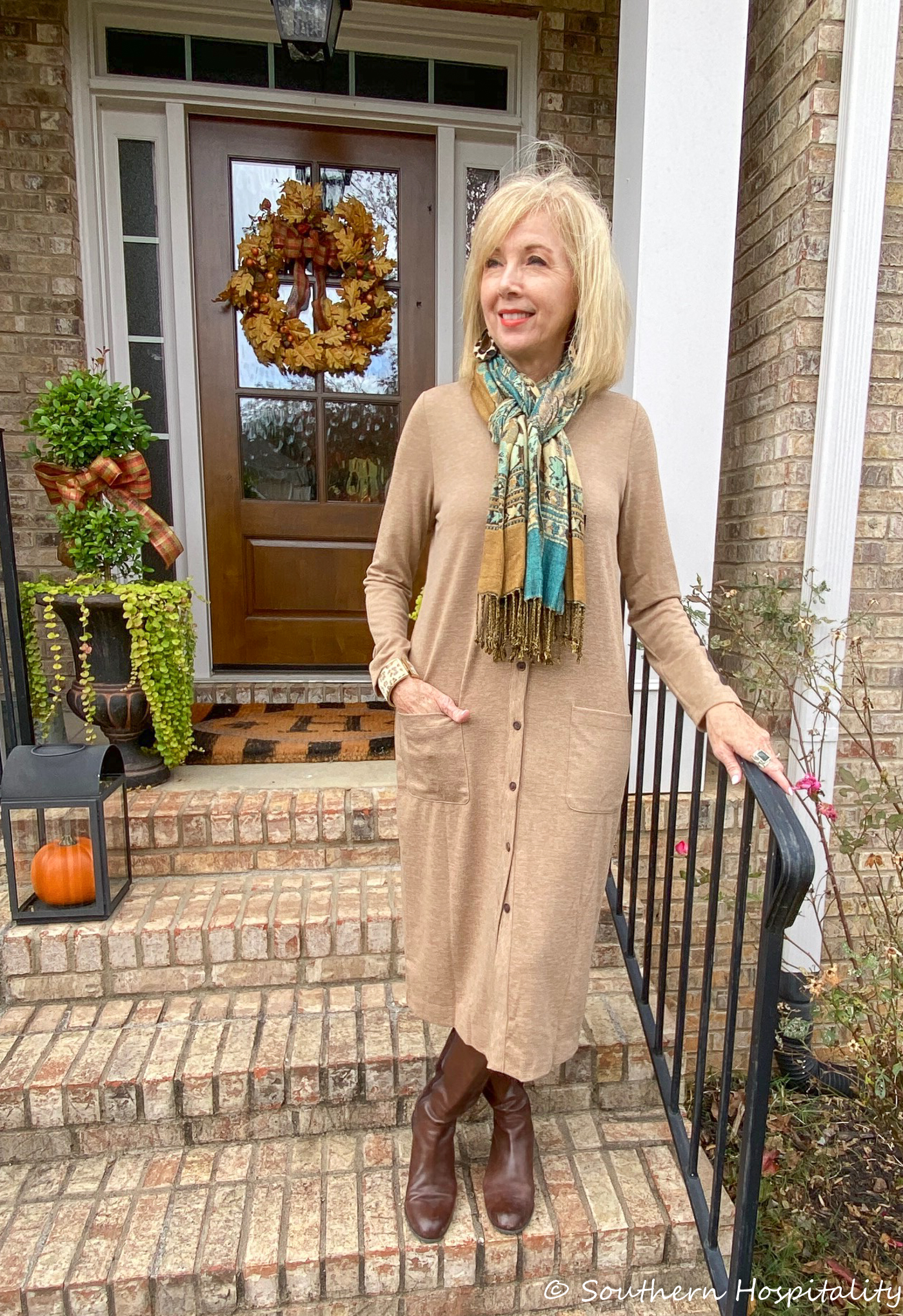 Fashion over 50 long cardigan sweaters