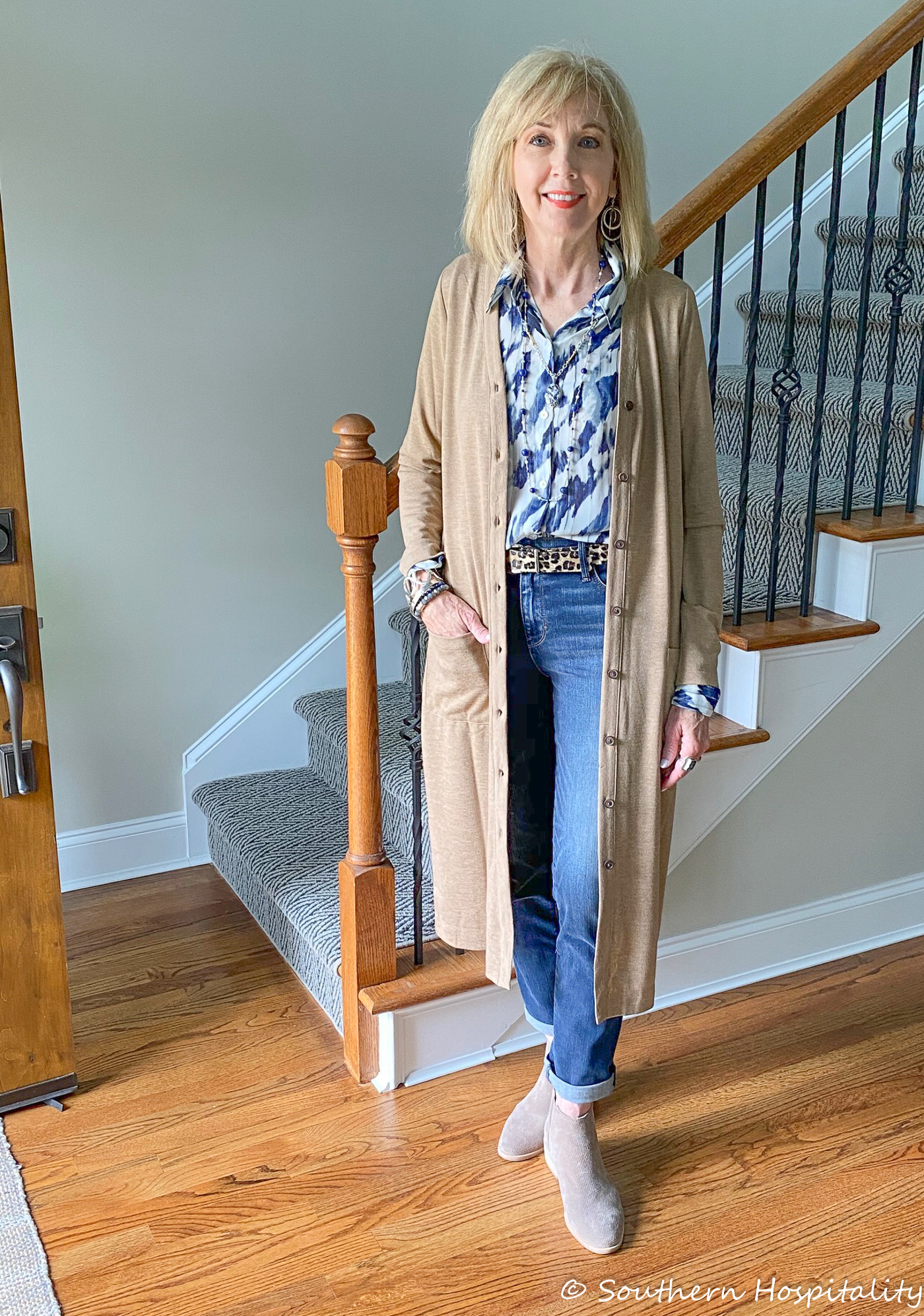 Fashion over 50: Fall and Leopard Print - Southern Hospitality