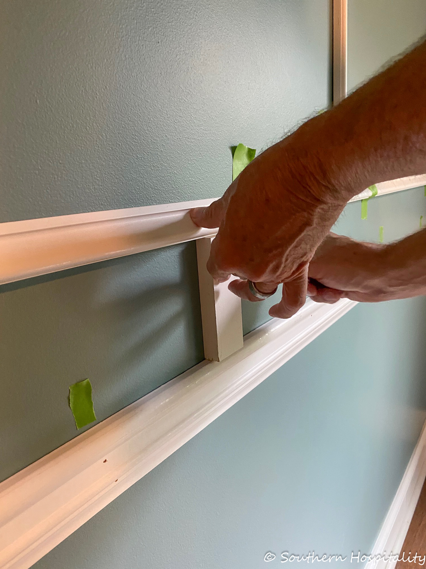 How to add picture frame molding to a room