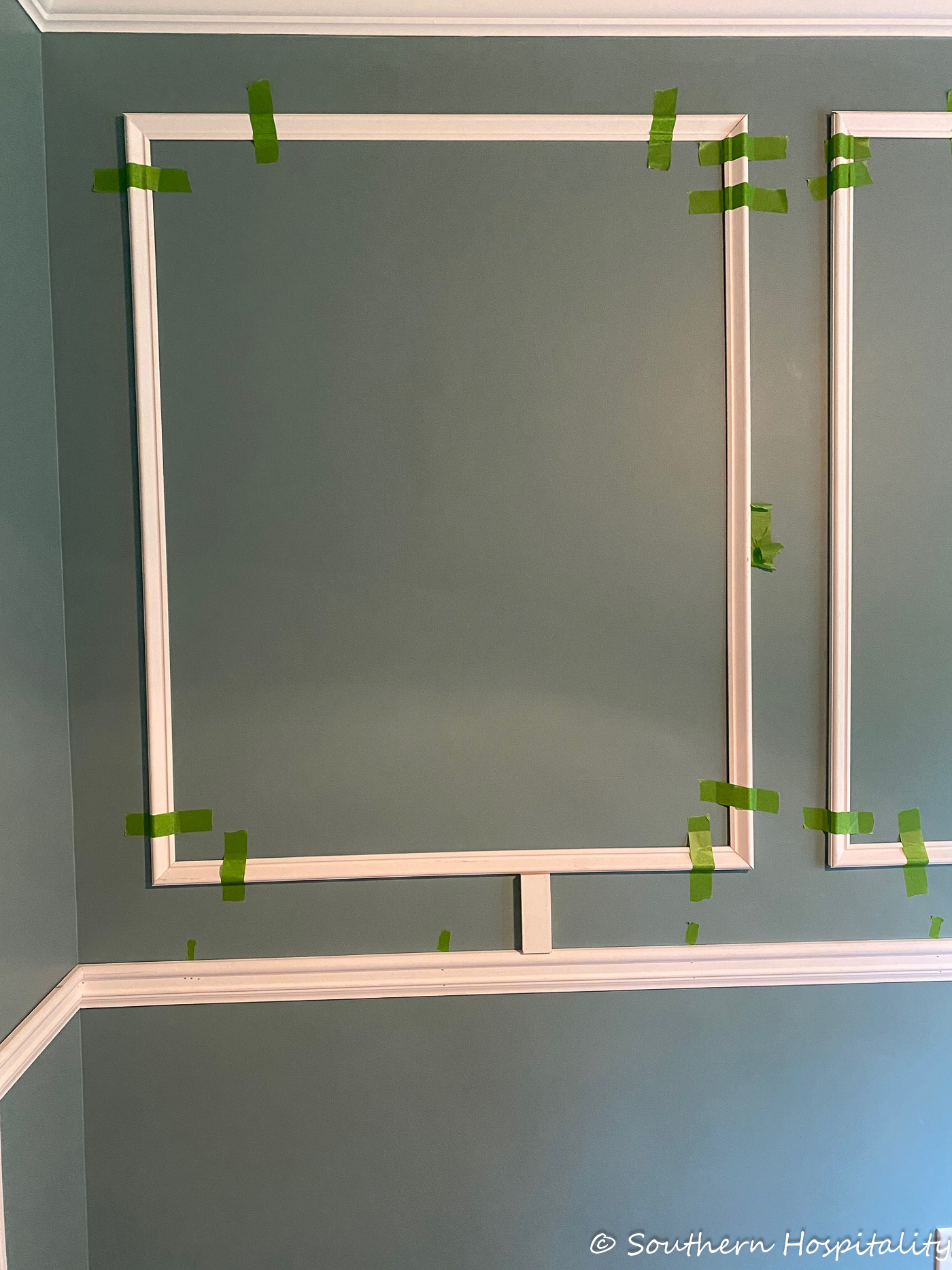 How to add picture frame molding to a room