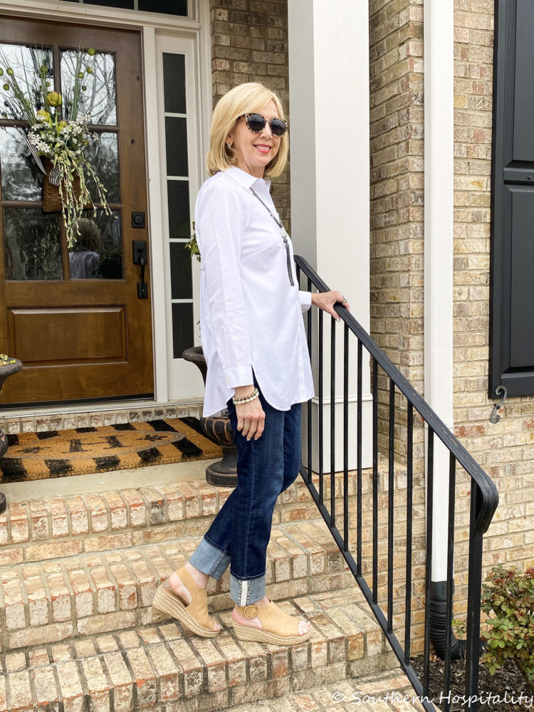 spring outfits over 50