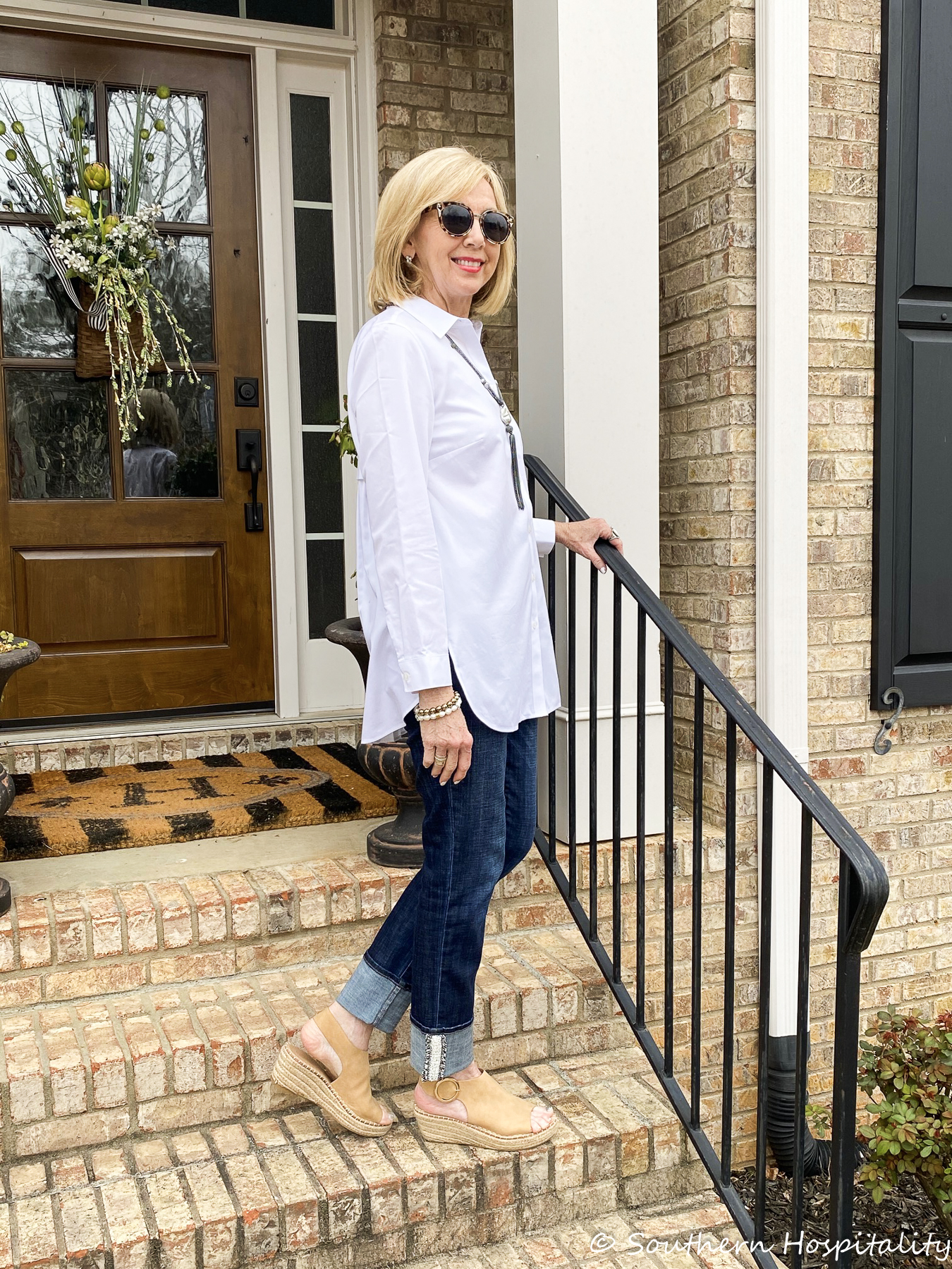 Fashion over 50 Spring Style Inspiration - Southern Hospitality